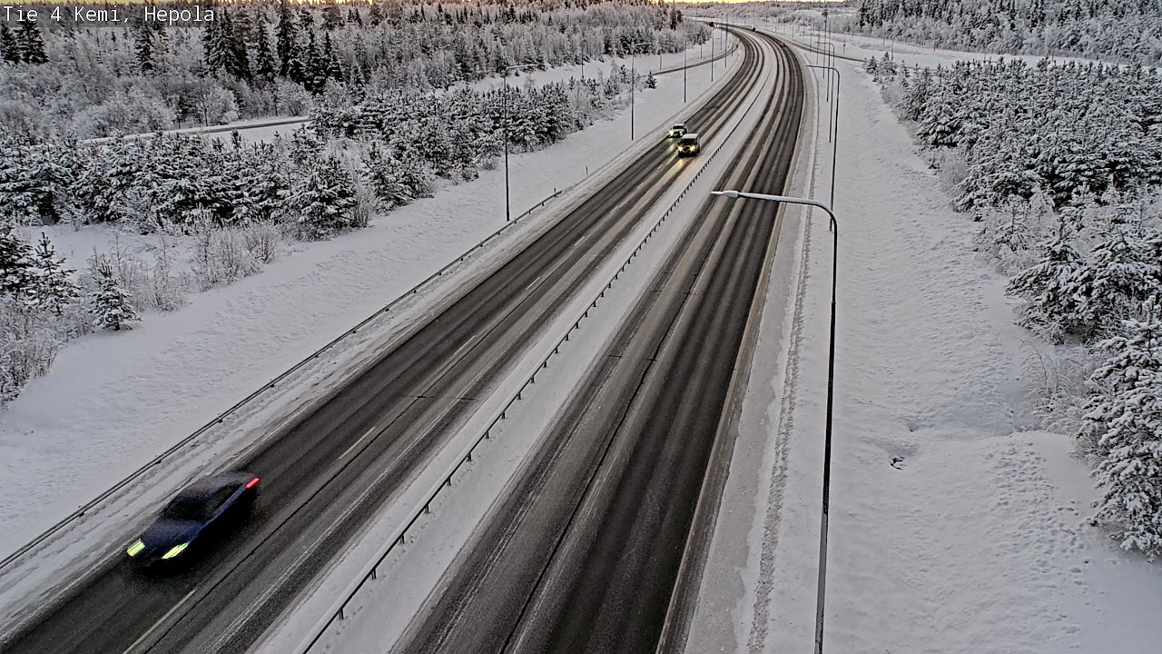 Kelikamerat Kuva Tie 4 Kemi, Hepola, Kemi, Lappi