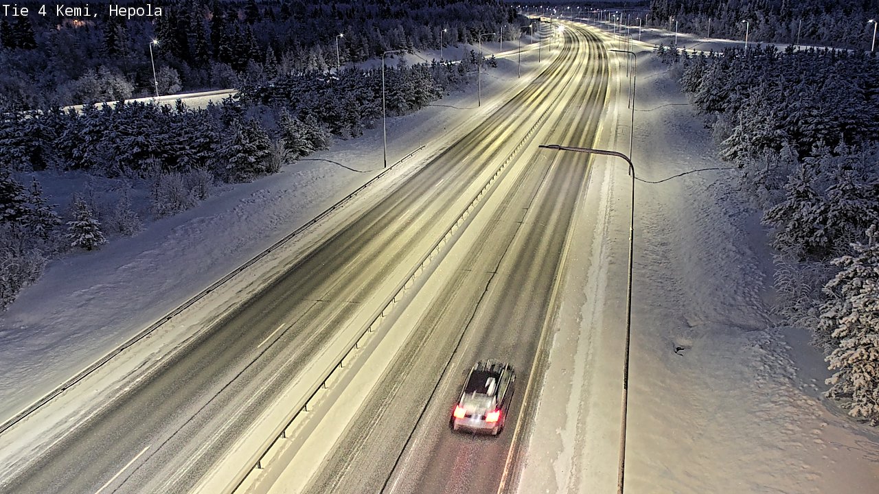 Kelikamerat Kuva Tie 4 Kemi, Hepola, Kemi, Lappi