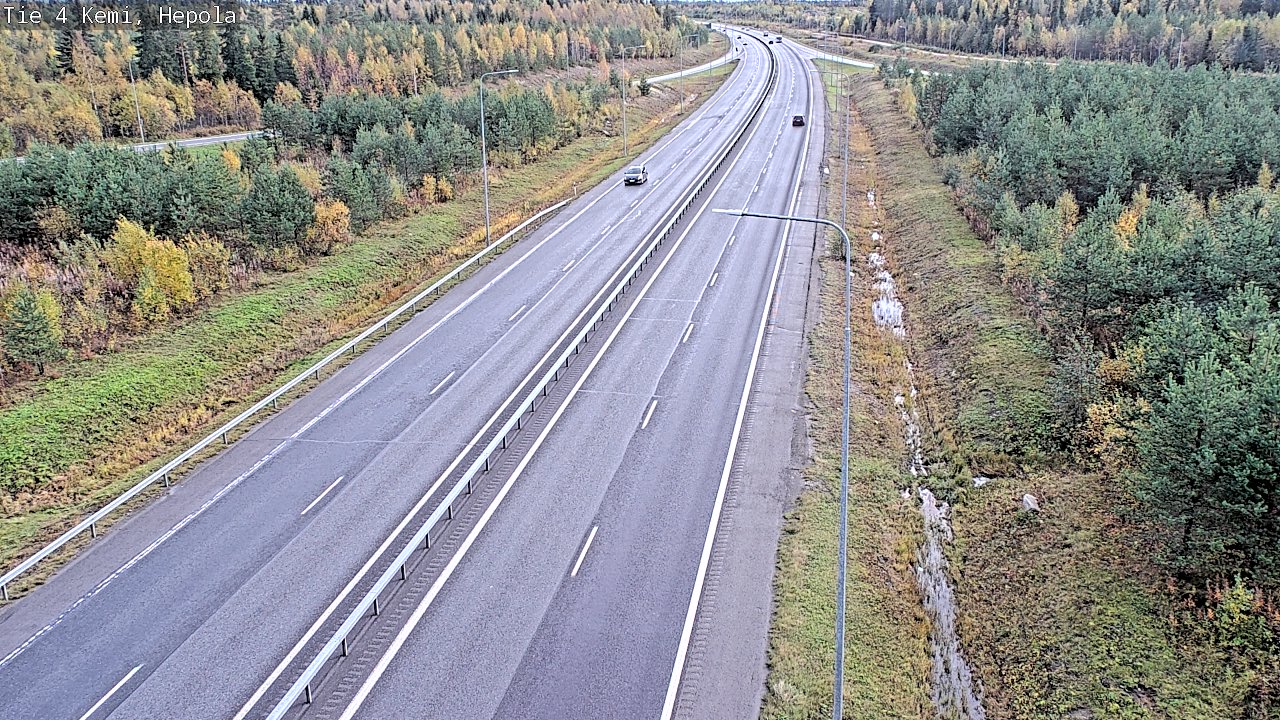 Kelikamerat Kuva Tie 4 Kemi, Hepola, Kemi, Lappi