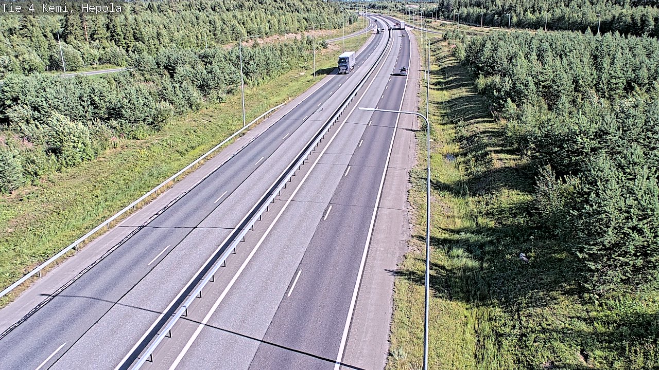 Kelikamerat Kuva Tie 4 Kemi, Hepola, Kemi, Lappi