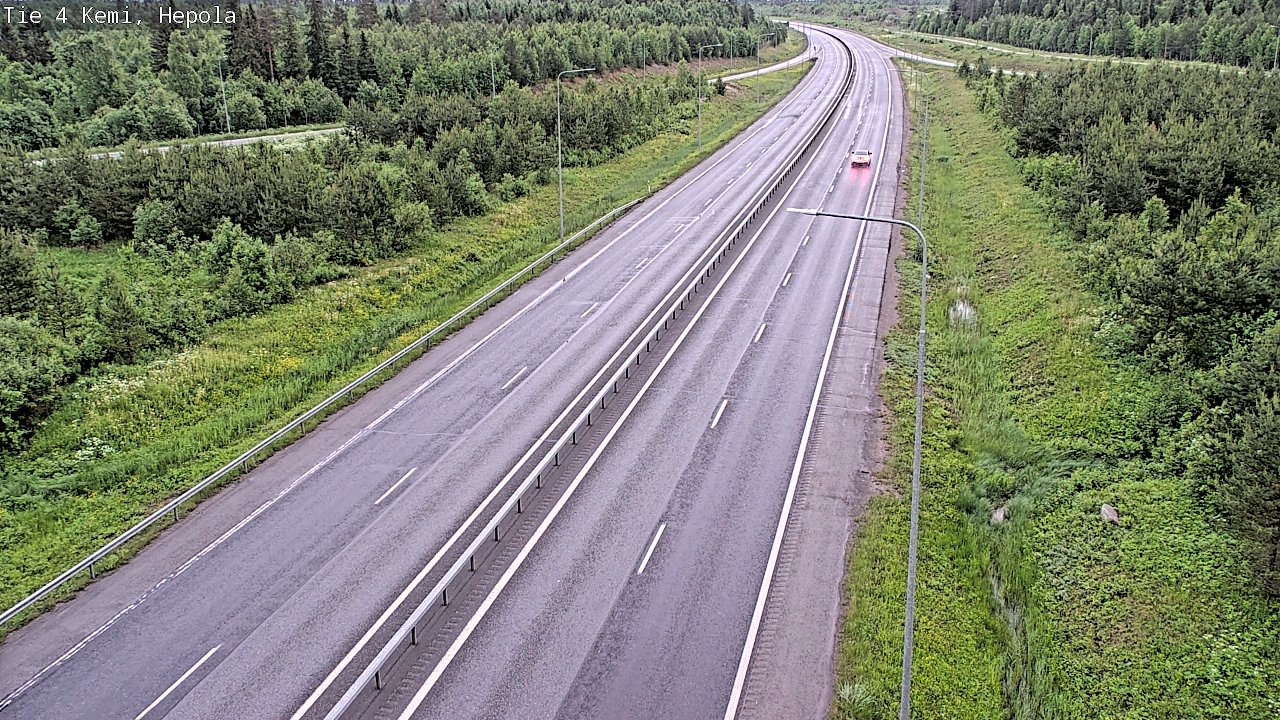 Kelikamerat Kuva Tie 4 Kemi, Hepola, Kemi, Lappi