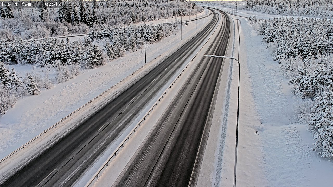 Weather Camera Image Road 4 Kemi, Hepola, Kemi, Lappi