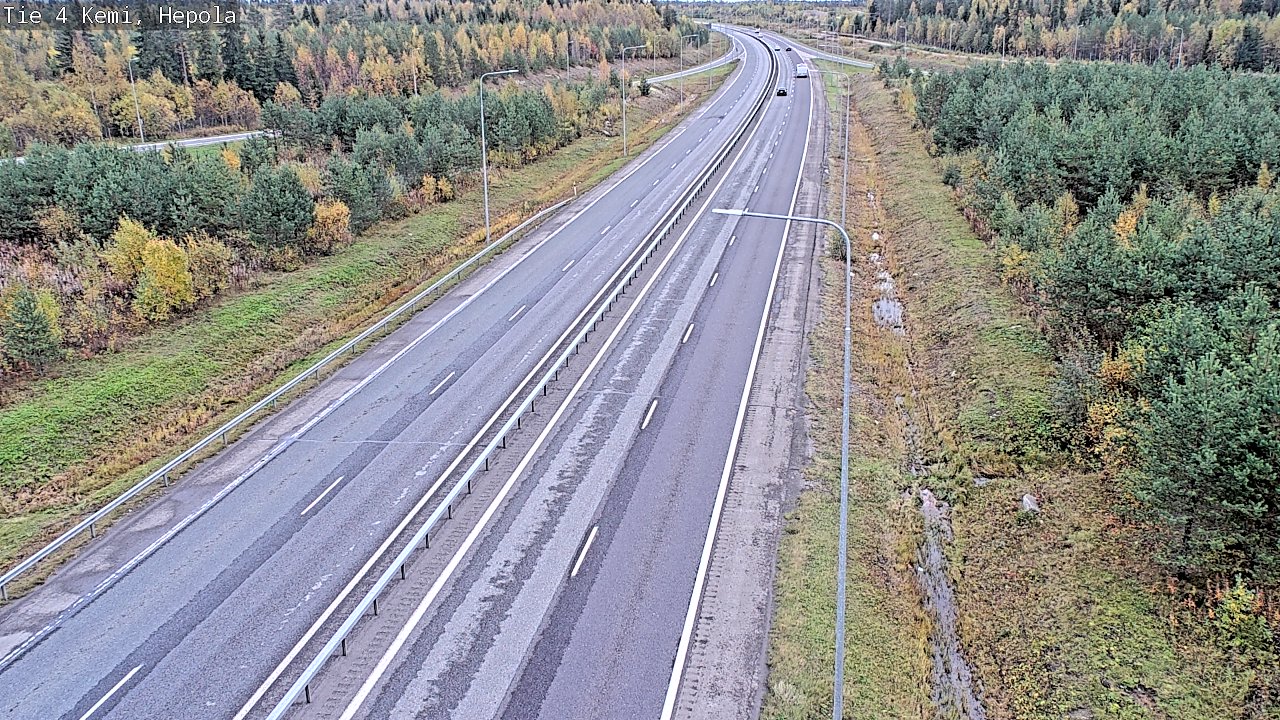 Kelikamerat Kuva Tie 4 Kemi, Hepola, Kemi, Lappi