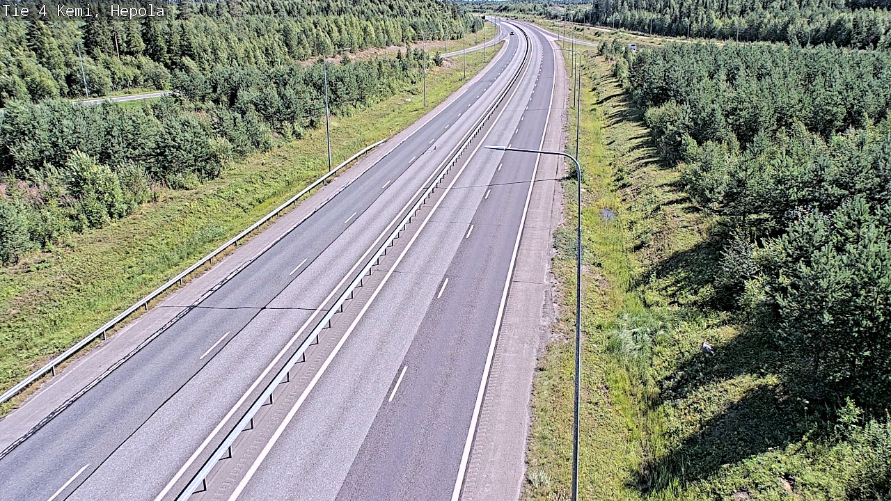Kelikamerat Kuva Tie 4 Kemi, Hepola, Kemi, Lappi