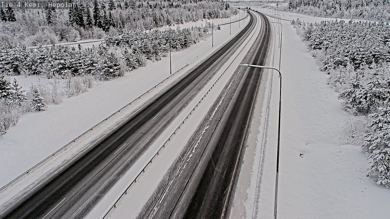 Kelikamerat Kuva Tie 4 Kemi, Hepola, Kemi, Lappi