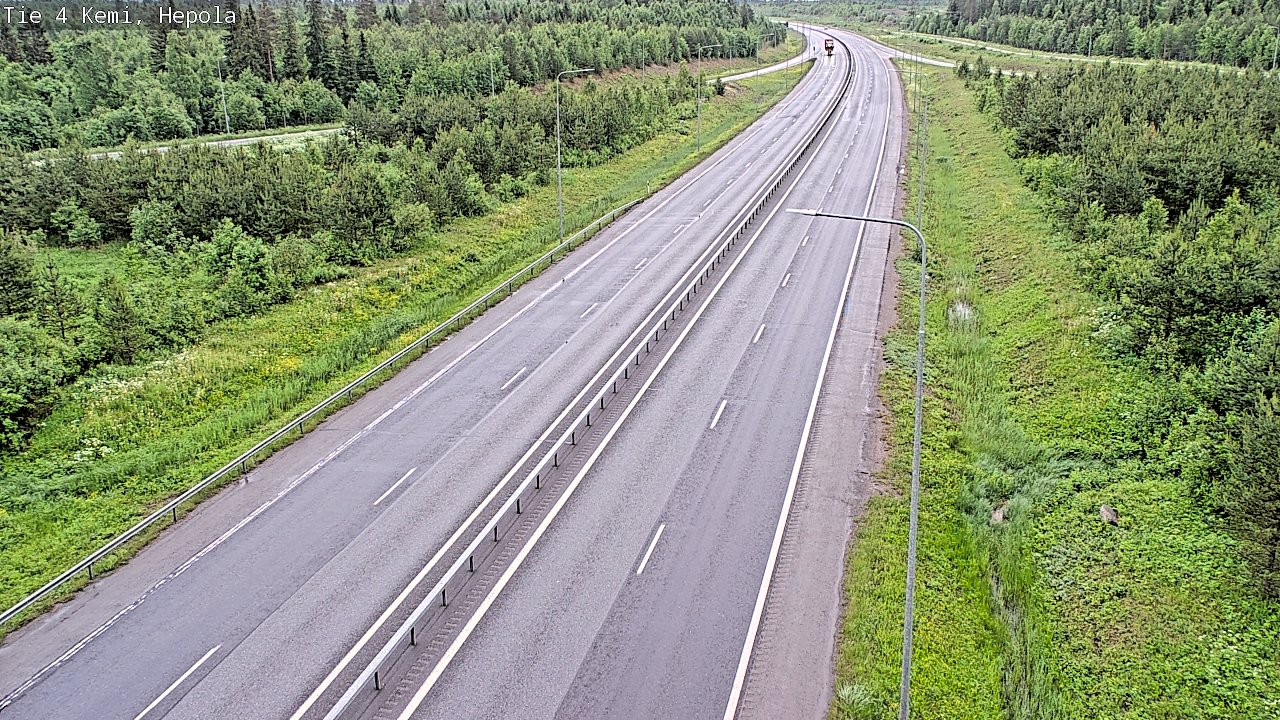 Kelikamerat Kuva Tie 4 Kemi, Hepola, Kemi, Lappi