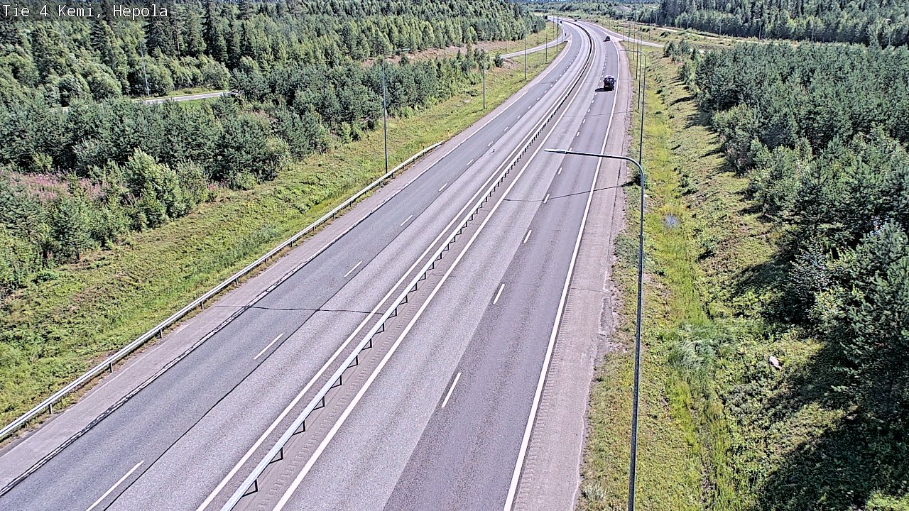 Kelikamerat Kuva Tie 4 Kemi, Hepola, Kemi, Lappi