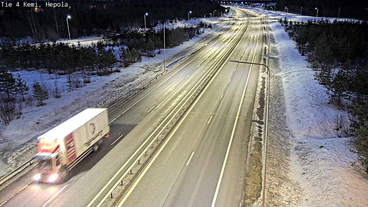 Kelikamerat Kuva Tie 4 Kemi, Hepola, Kemi, Lappi