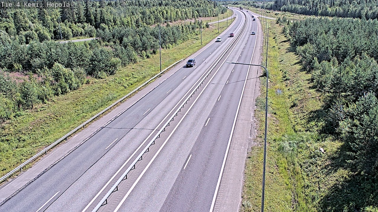 Kelikamerat Kuva Tie 4 Kemi, Hepola, Kemi, Lappi