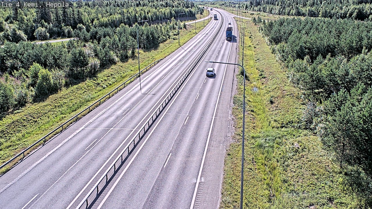 Weather Camera Image Road 4 Kemi, Hepola, Kemi, Lappi