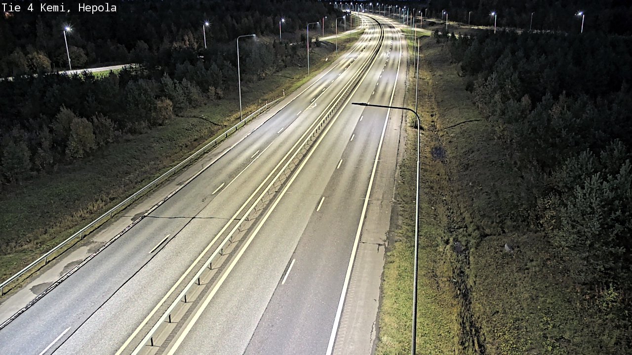 Kelikamerat Kuva Tie 4 Kemi, Hepola, Kemi, Lappi