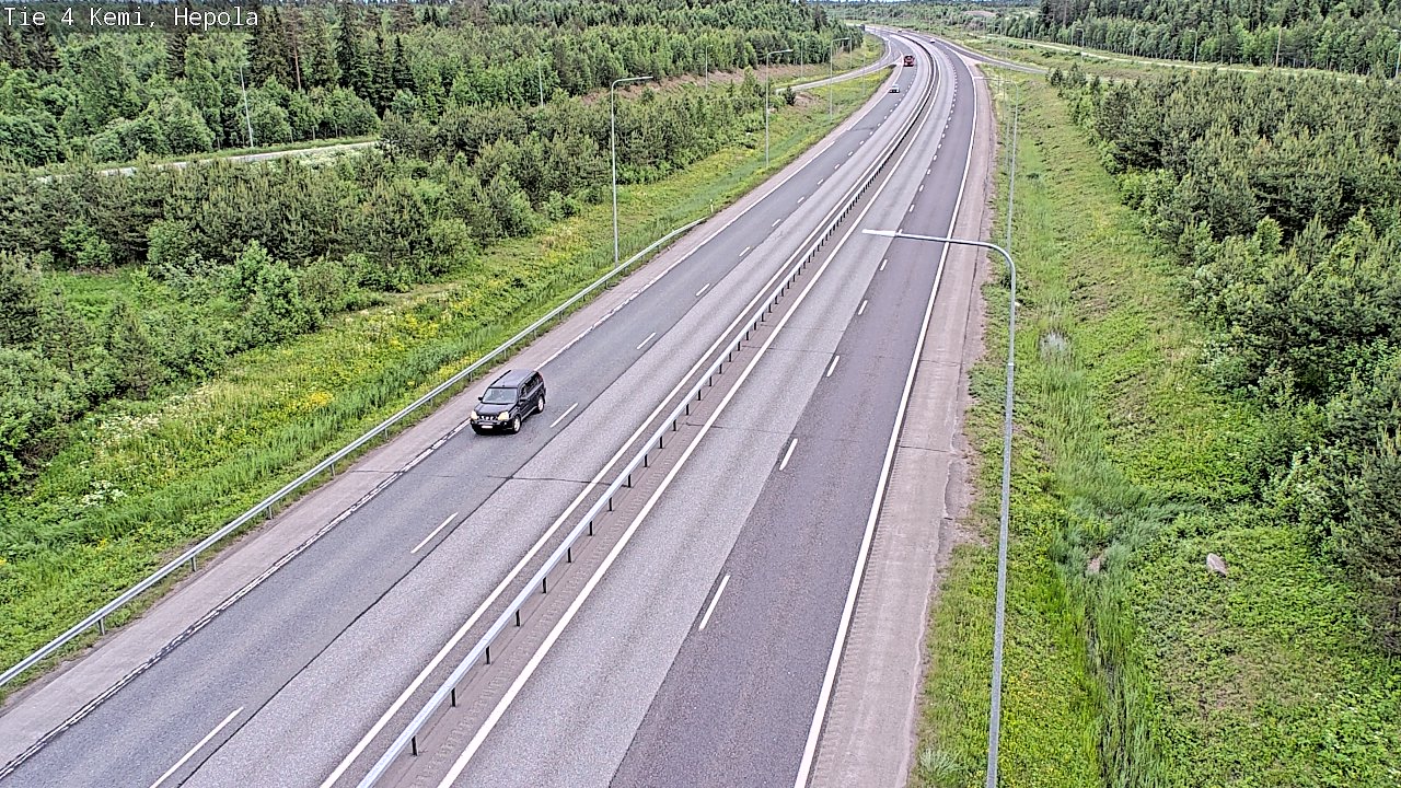Kelikamerat Kuva Tie 4 Kemi, Hepola, Kemi, Lappi