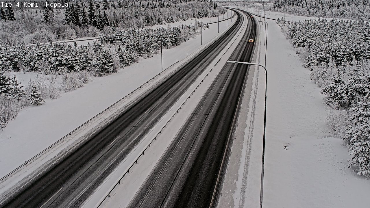 Kelikamerat Kuva Tie 4 Kemi, Hepola, Kemi, Lappi