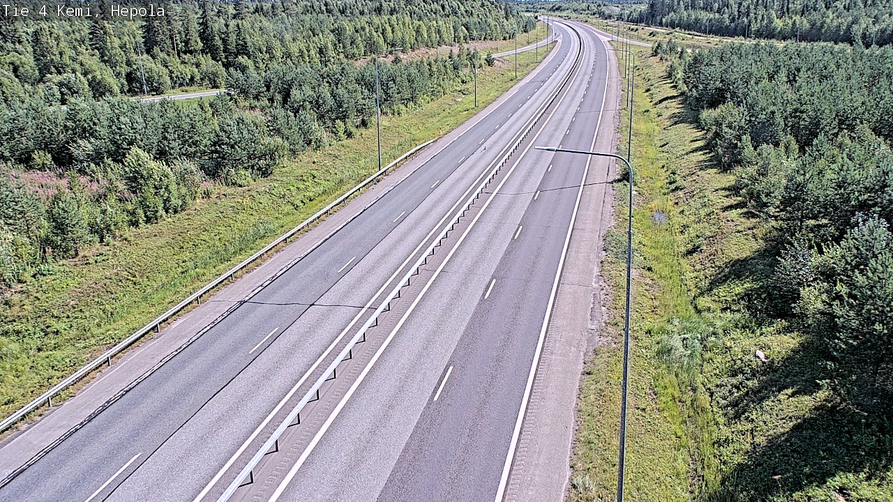 Kelikamerat Kuva Tie 4 Kemi, Hepola, Kemi, Lappi