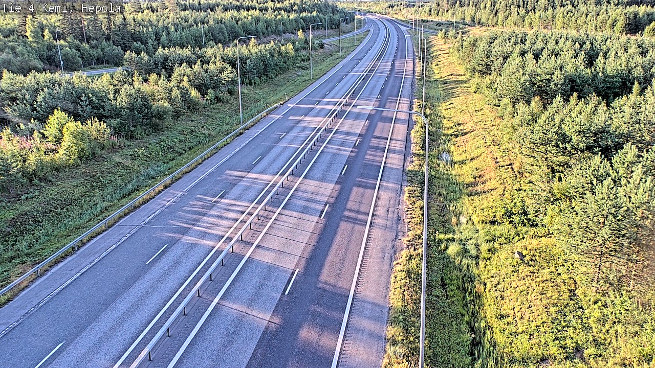 Weather Camera Image Road 4 Kemi, Hepola, Kemi, Lappi