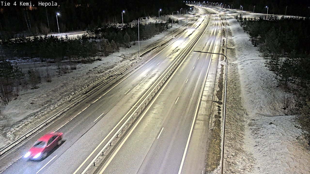Kelikamerat Kuva Tie 4 Kemi, Hepola, Kemi, Lappi
