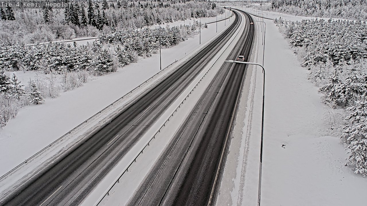 Kelikamerat Kuva Tie 4 Kemi, Hepola, Kemi, Lappi