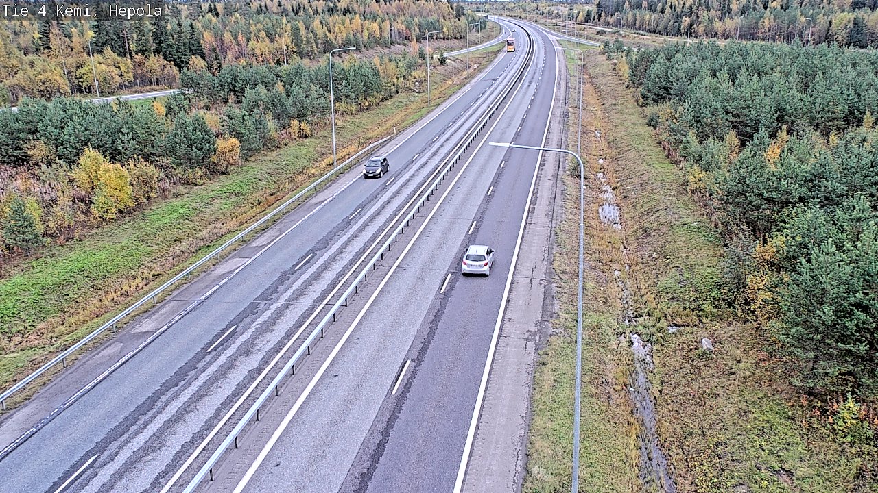 Kelikamerat Kuva Tie 4 Kemi, Hepola, Kemi, Lappi