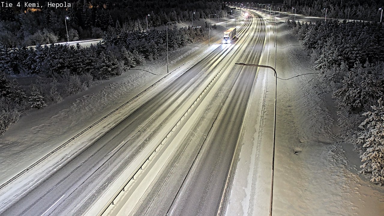 Kelikamerat Kuva Tie 4 Kemi, Hepola, Kemi, Lappi