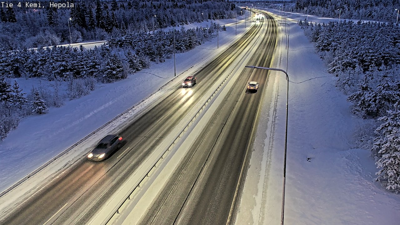 Kelikamerat Kuva Tie 4 Kemi, Hepola, Kemi, Lappi