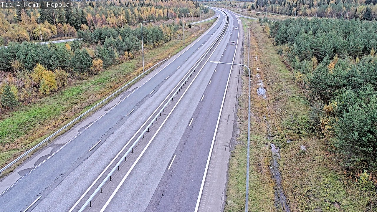 Kelikamerat Kuva Tie 4 Kemi, Hepola, Kemi, Lappi