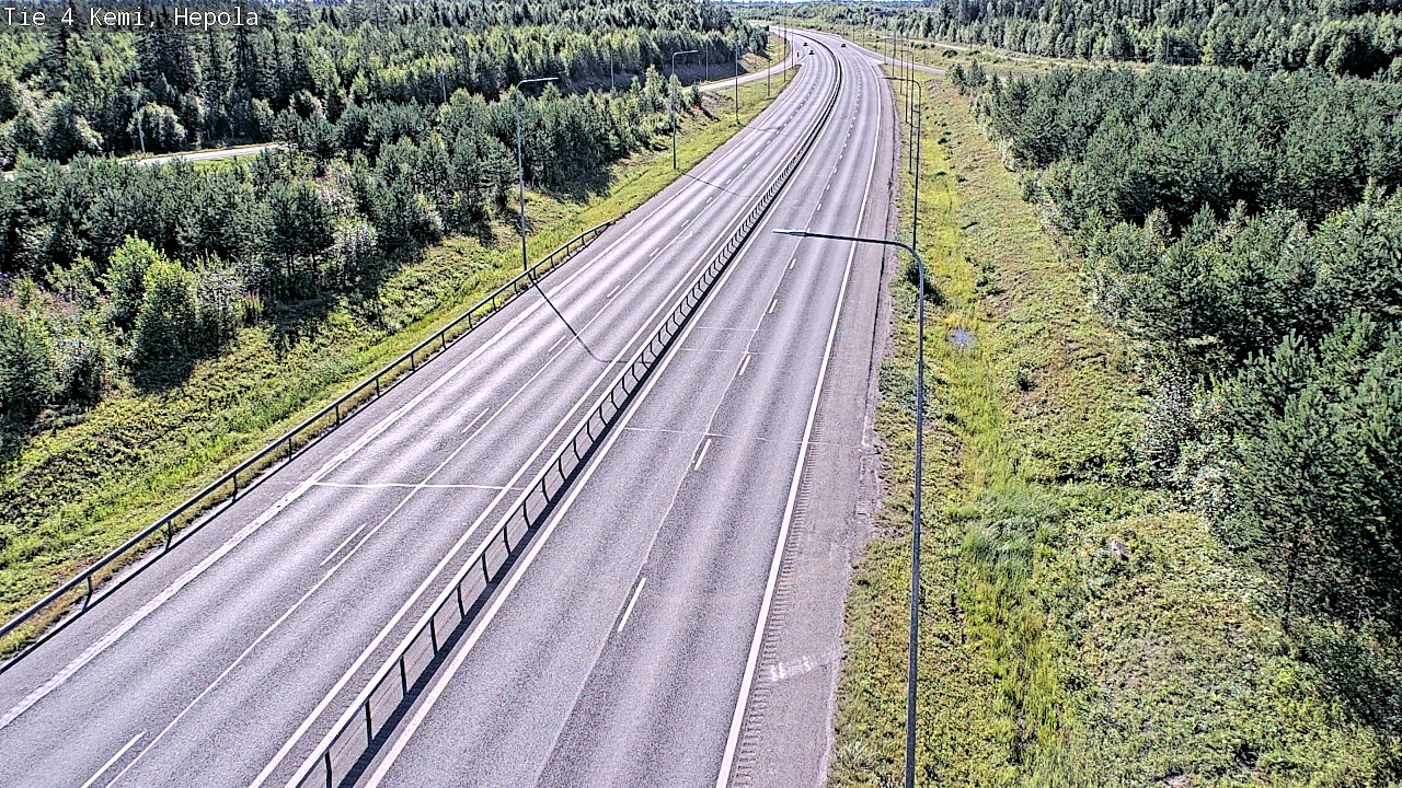 Weather Camera Image Road 4 Kemi, Hepola, Kemi, Lappi