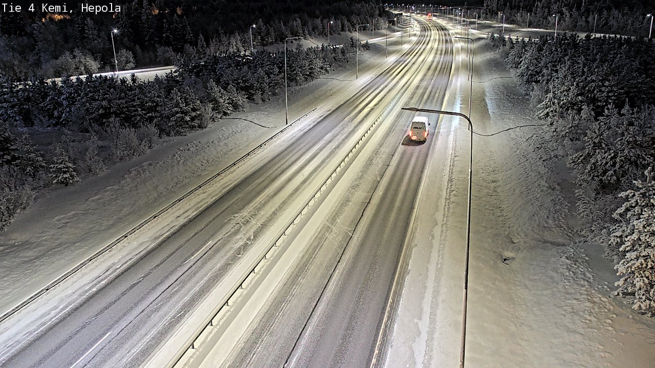 Kelikamerat Kuva Tie 4 Kemi, Hepola, Kemi, Lappi