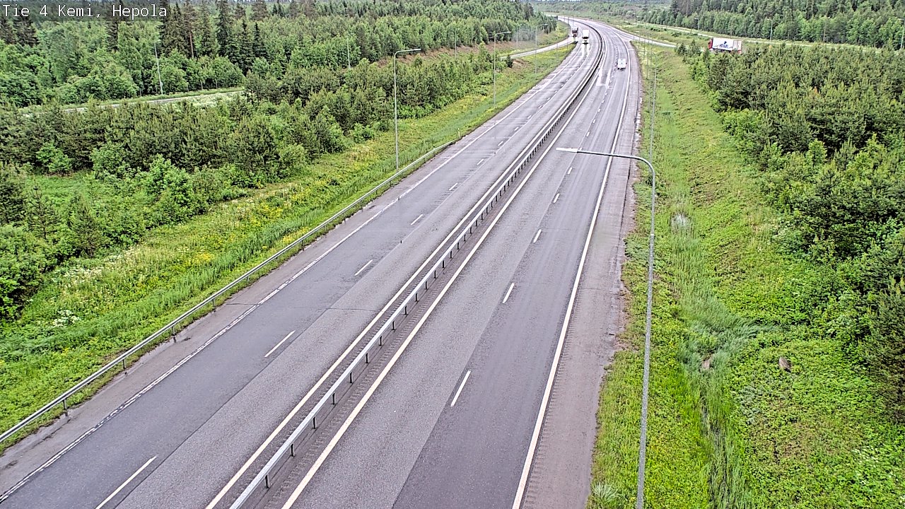 Kelikamerat Kuva Tie 4 Kemi, Hepola, Kemi, Lappi