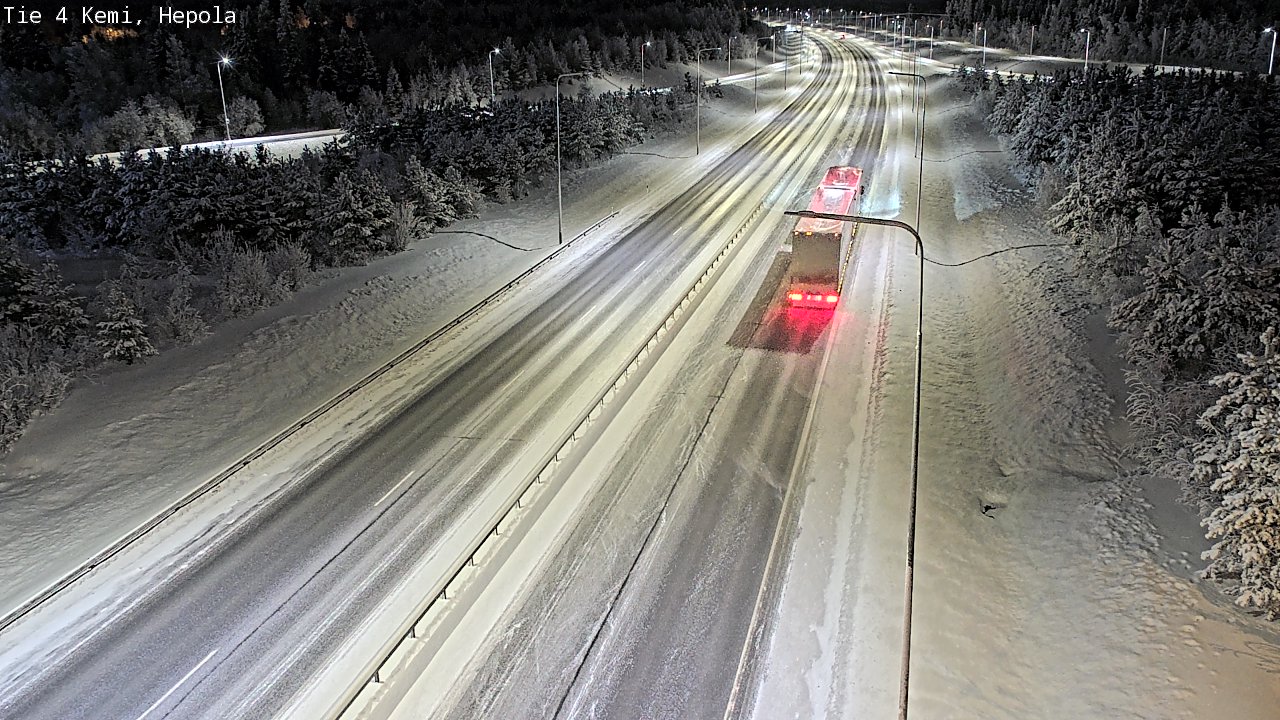 Kelikamerat Kuva Tie 4 Kemi, Hepola, Kemi, Lappi