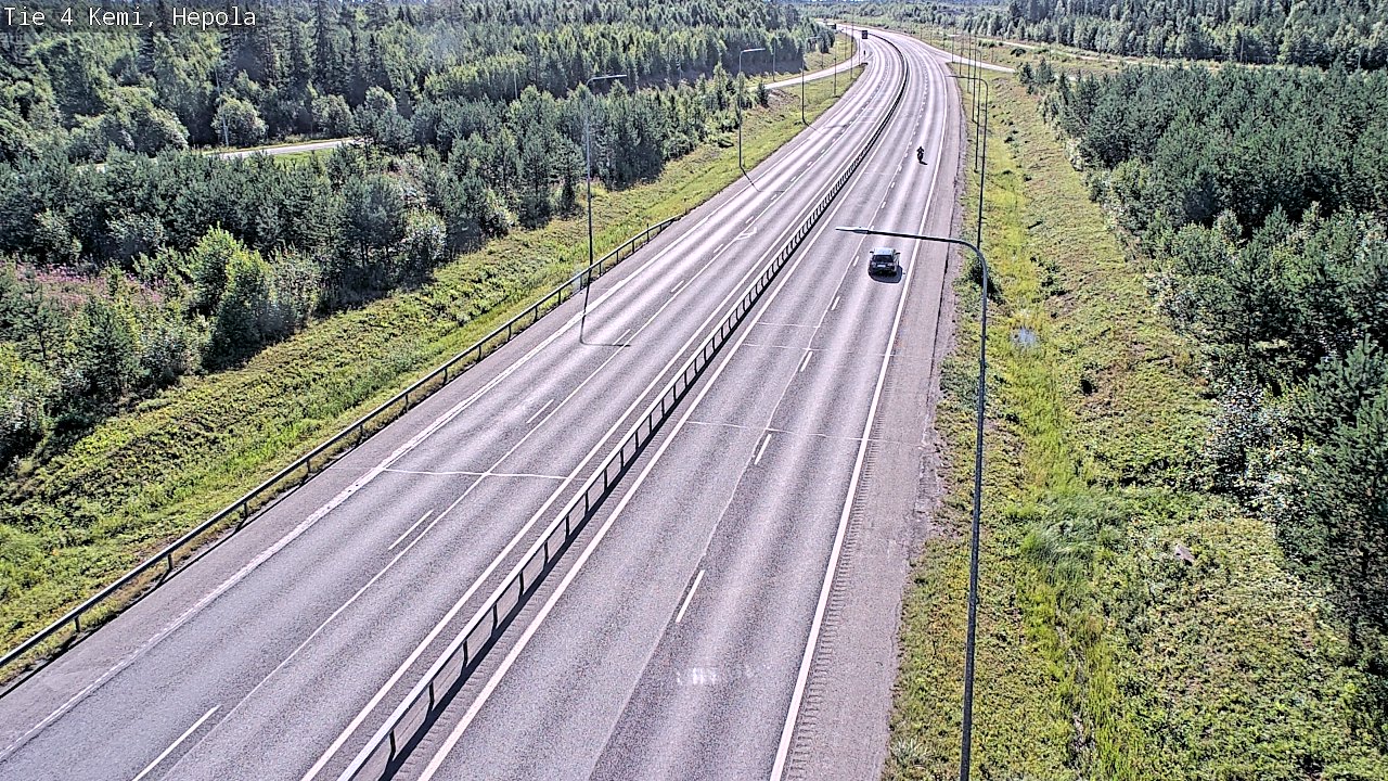 Kelikamerat Kuva Tie 4 Kemi, Hepola, Kemi, Lappi