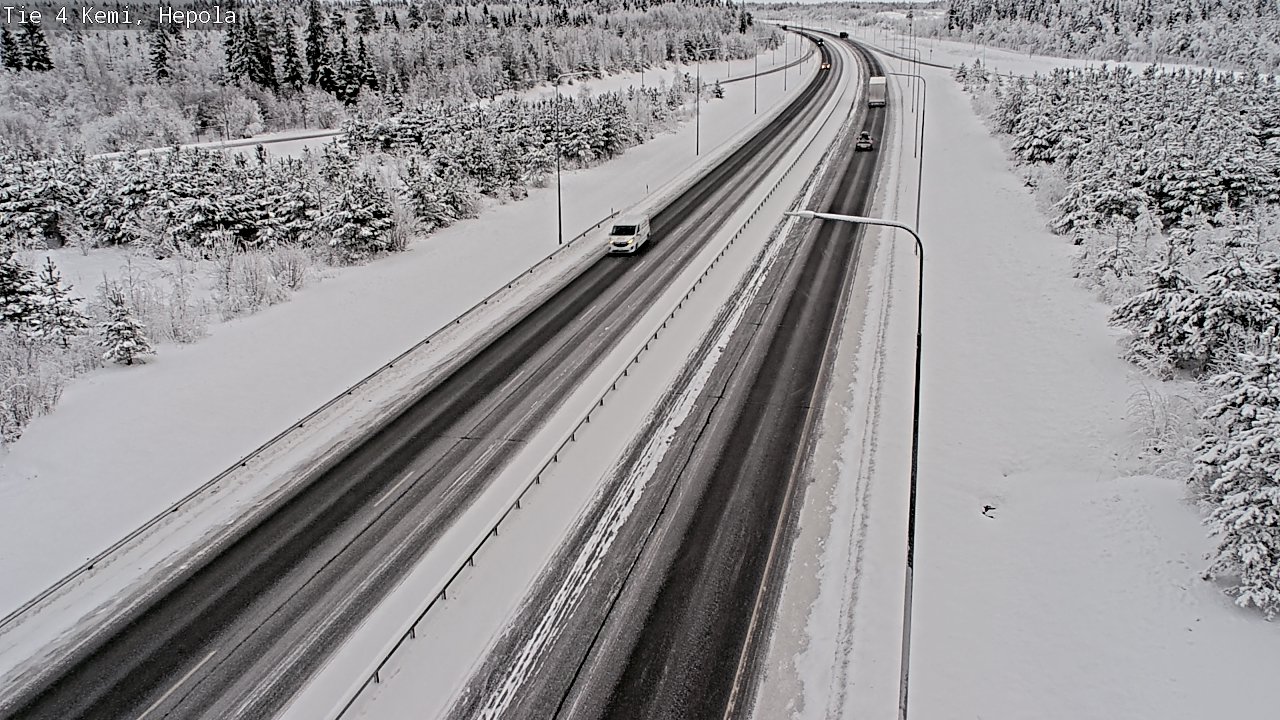 Kelikamerat Kuva Tie 4 Kemi, Hepola, Kemi, Lappi