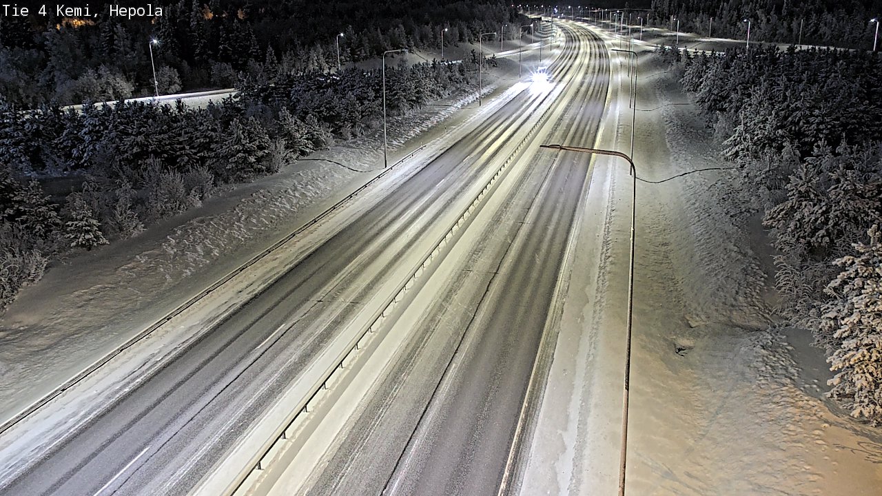 Kelikamerat Kuva Tie 4 Kemi, Hepola, Kemi, Lappi