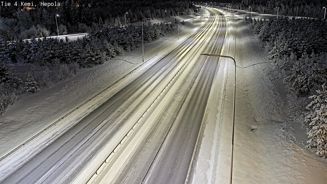 Kelikamerat Kuva Tie 4 Kemi, Hepola, Kemi, Lappi