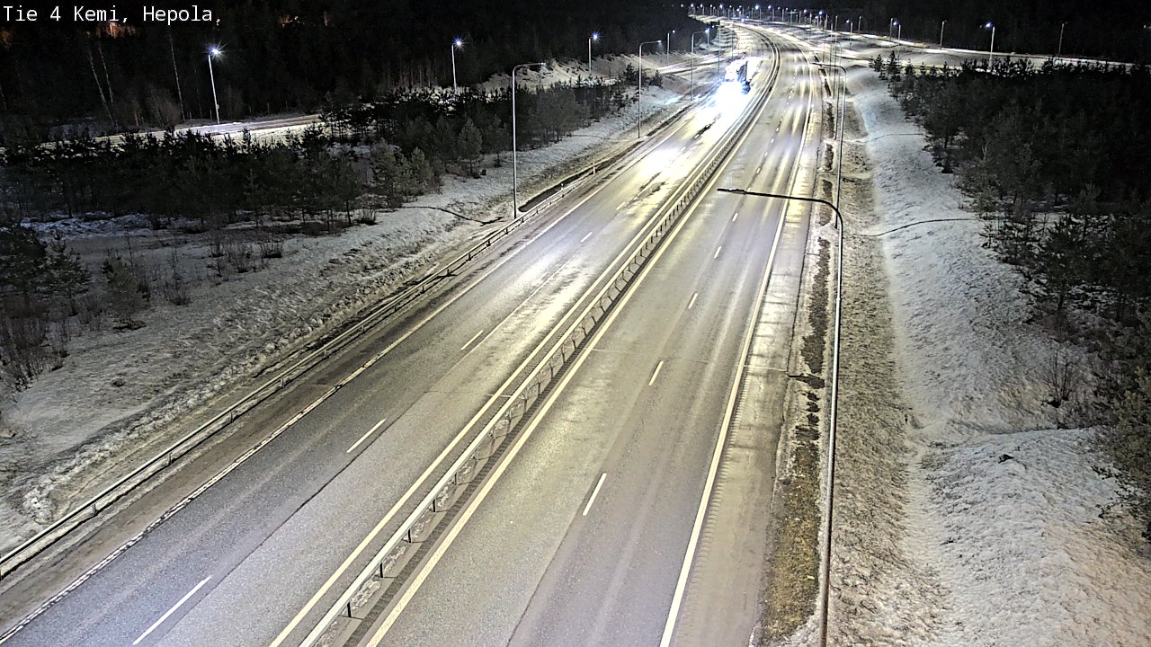 Kelikamerat Kuva Tie 4 Kemi, Hepola, Kemi, Lappi