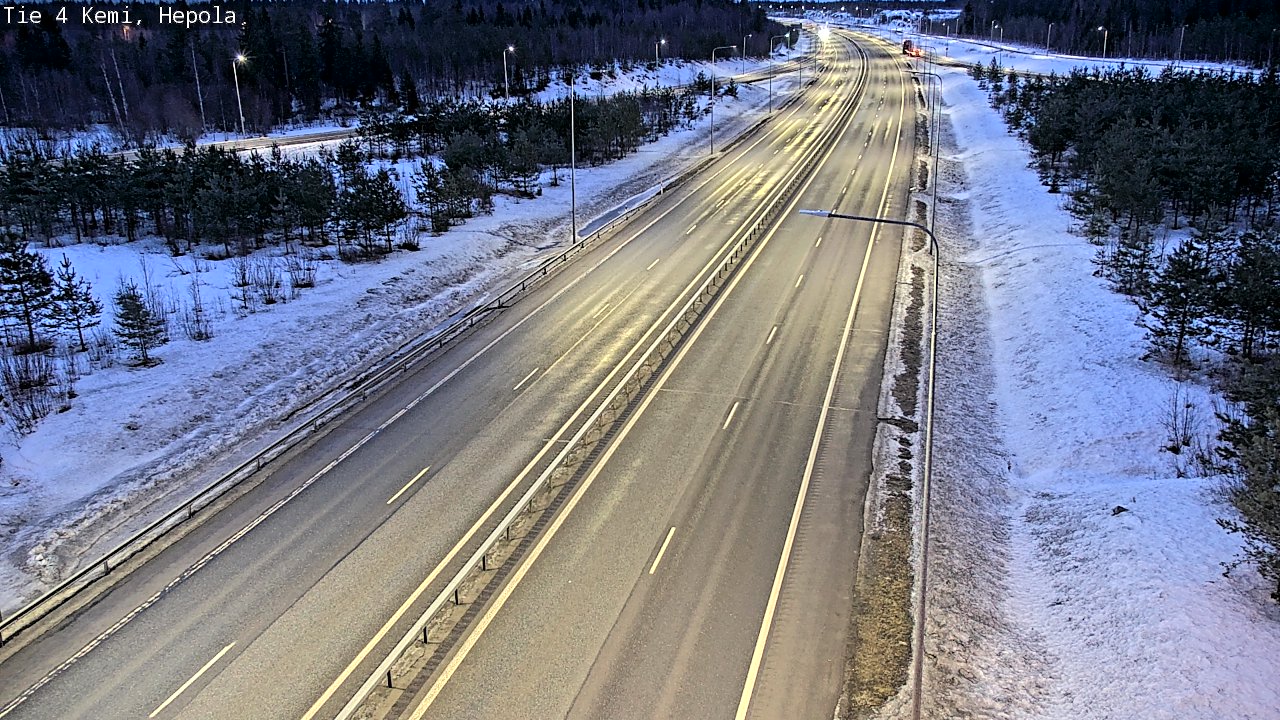 Kelikamerat Kuva Tie 4 Kemi, Hepola, Kemi, Lappi