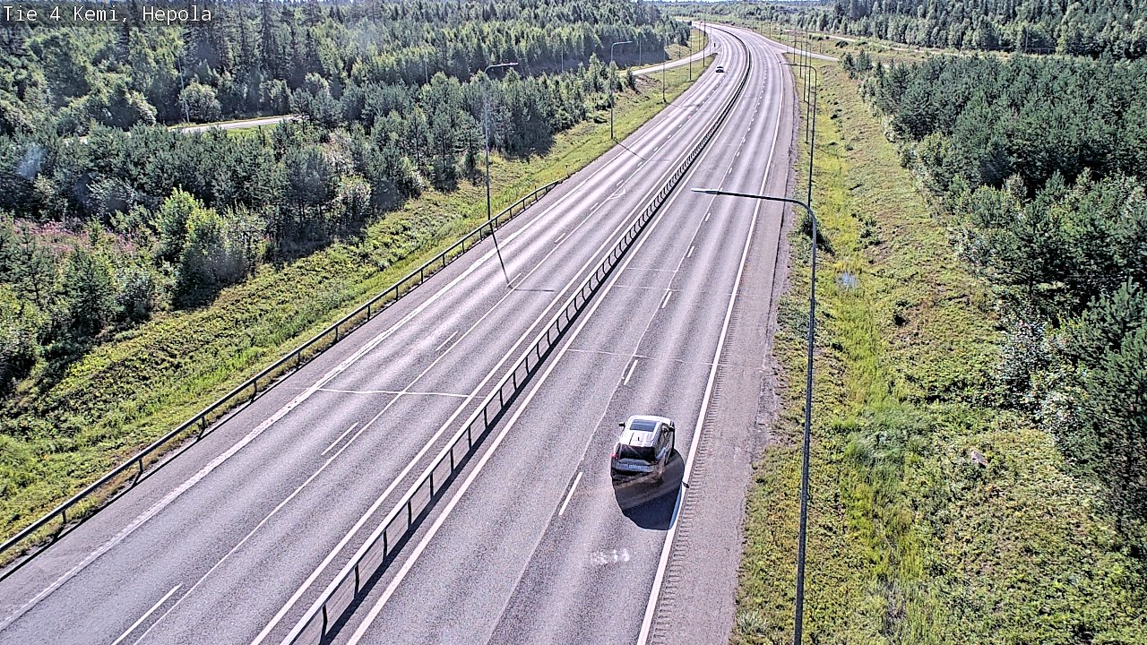 Kelikamerat Kuva Tie 4 Kemi, Hepola, Kemi, Lappi