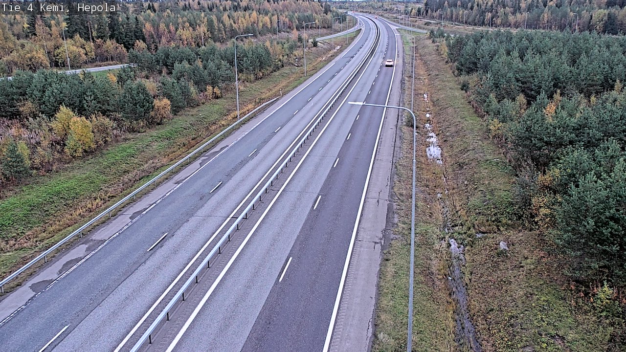 Kelikamerat Kuva Tie 4 Kemi, Hepola, Kemi, Lappi