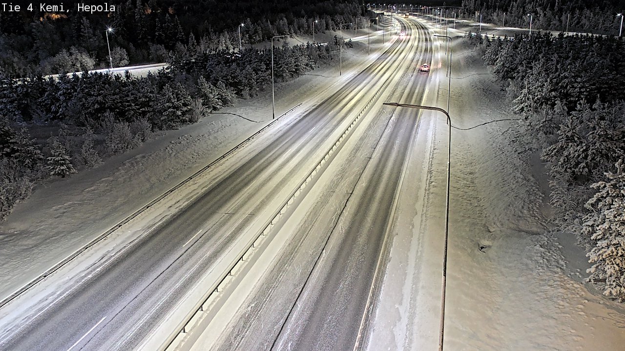 Kelikamerat Kuva Tie 4 Kemi, Hepola, Kemi, Lappi