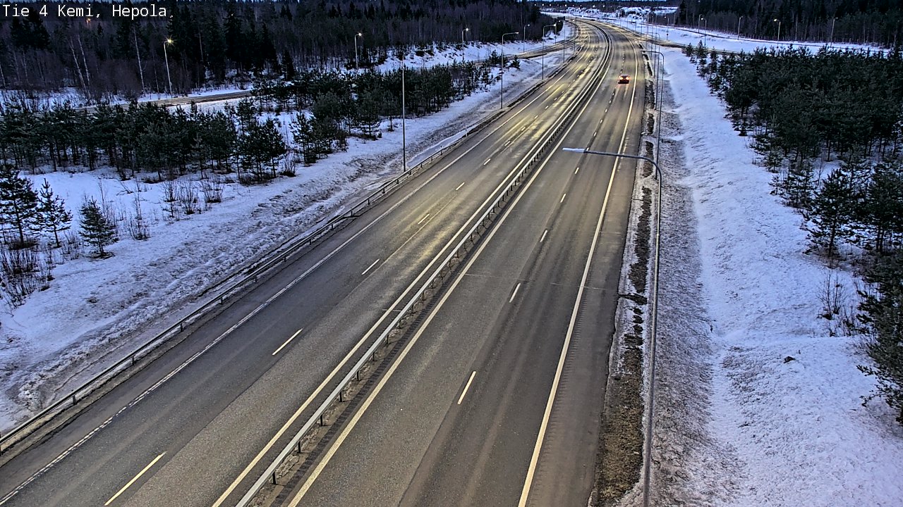 Kelikamerat Kuva Tie 4 Kemi, Hepola, Kemi, Lappi