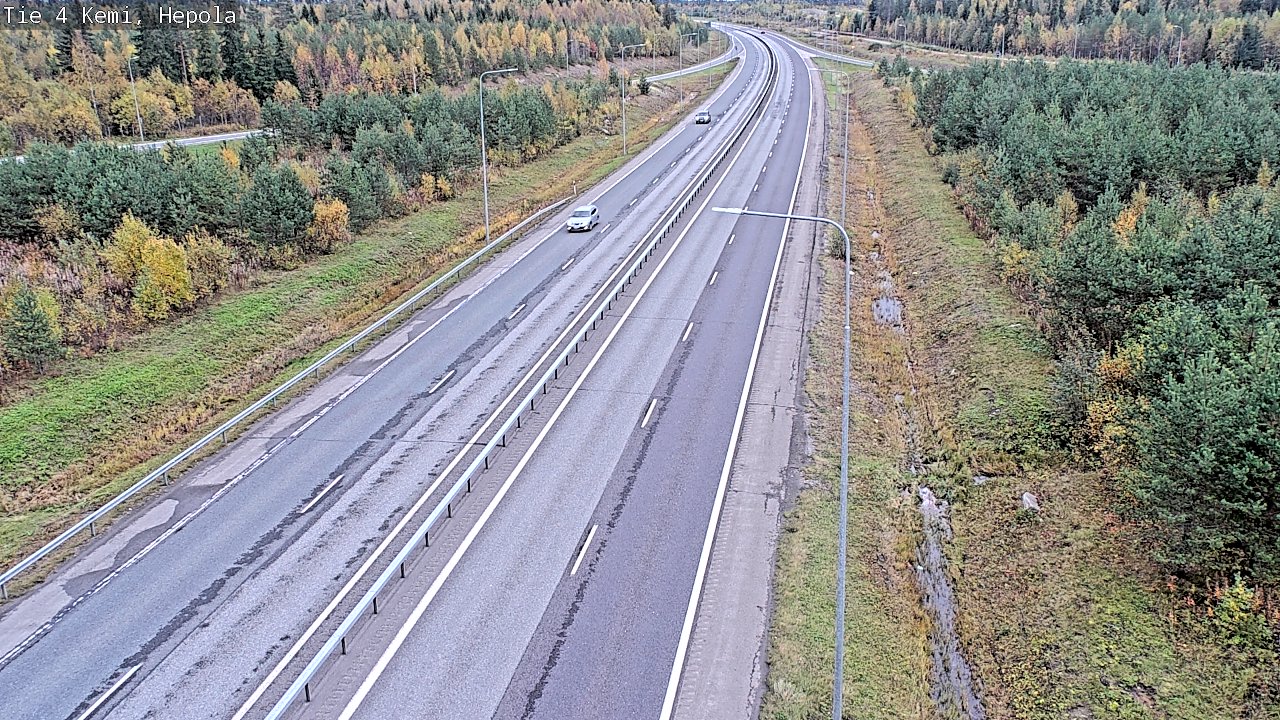 Kelikamerat Kuva Tie 4 Kemi, Hepola, Kemi, Lappi