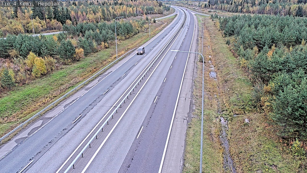 Kelikamerat Kuva Tie 4 Kemi, Hepola, Kemi, Lappi