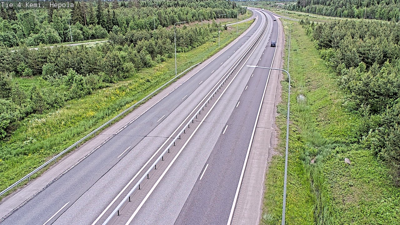 Kelikamerat Kuva Tie 4 Kemi, Hepola, Kemi, Lappi