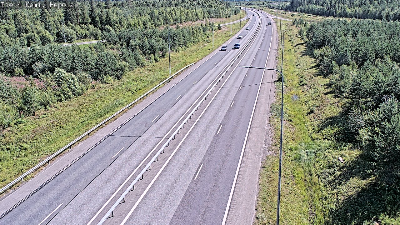 Kelikamerat Kuva Tie 4 Kemi, Hepola, Kemi, Lappi