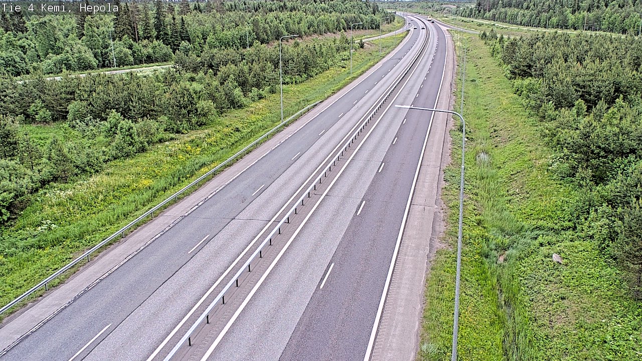 Kelikamerat Kuva Tie 4 Kemi, Hepola, Kemi, Lappi