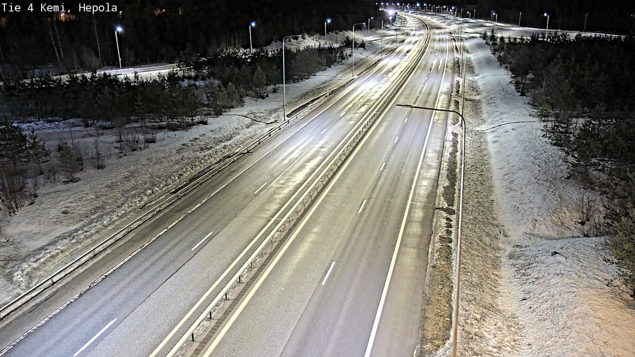 Kelikamerat Kuva Tie 4 Kemi, Hepola, Kemi, Lappi