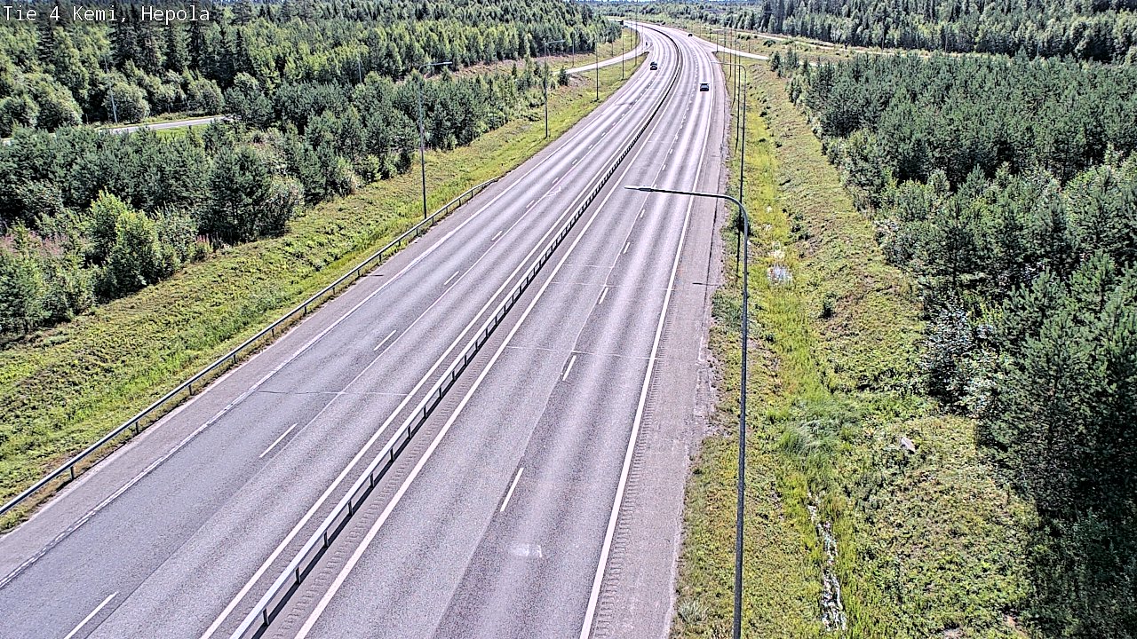 Weather Camera Image Road 4 Kemi, Hepola, Kemi, Lappi