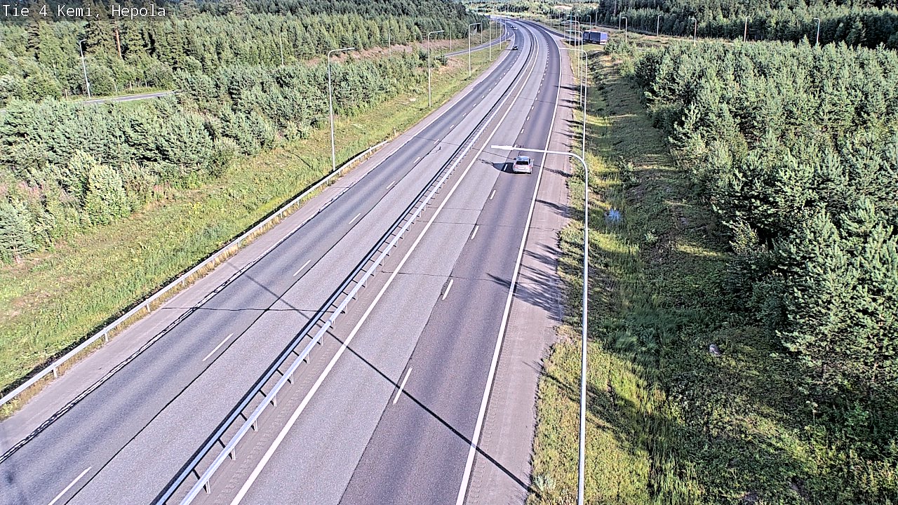 Kelikamerat Kuva Tie 4 Kemi, Hepola, Kemi, Lappi