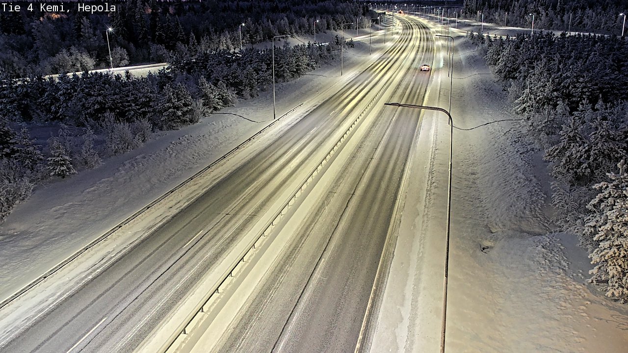 Kelikamerat Kuva Tie 4 Kemi, Hepola, Kemi, Lappi