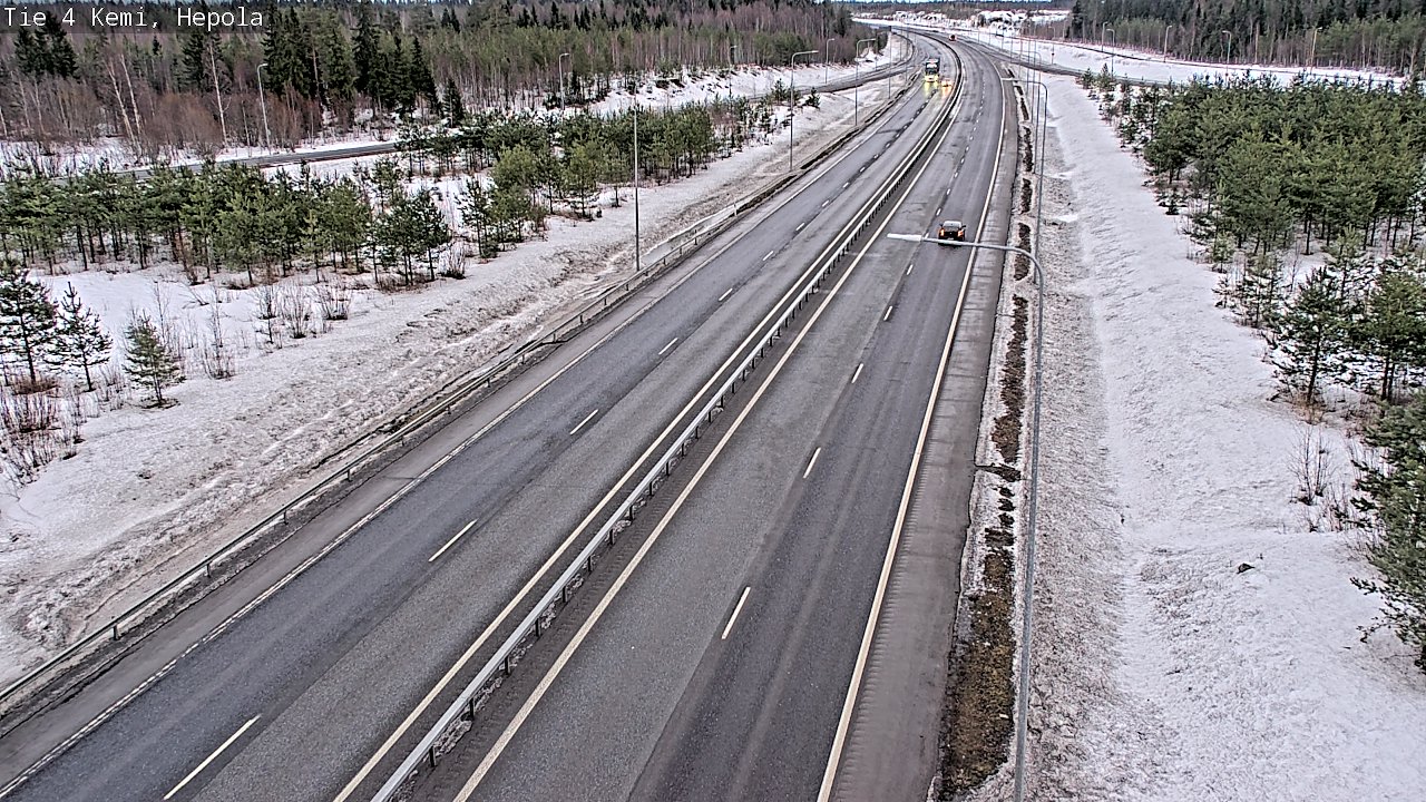 Kelikamerat Kuva Tie 4 Kemi, Hepola, Kemi, Lappi