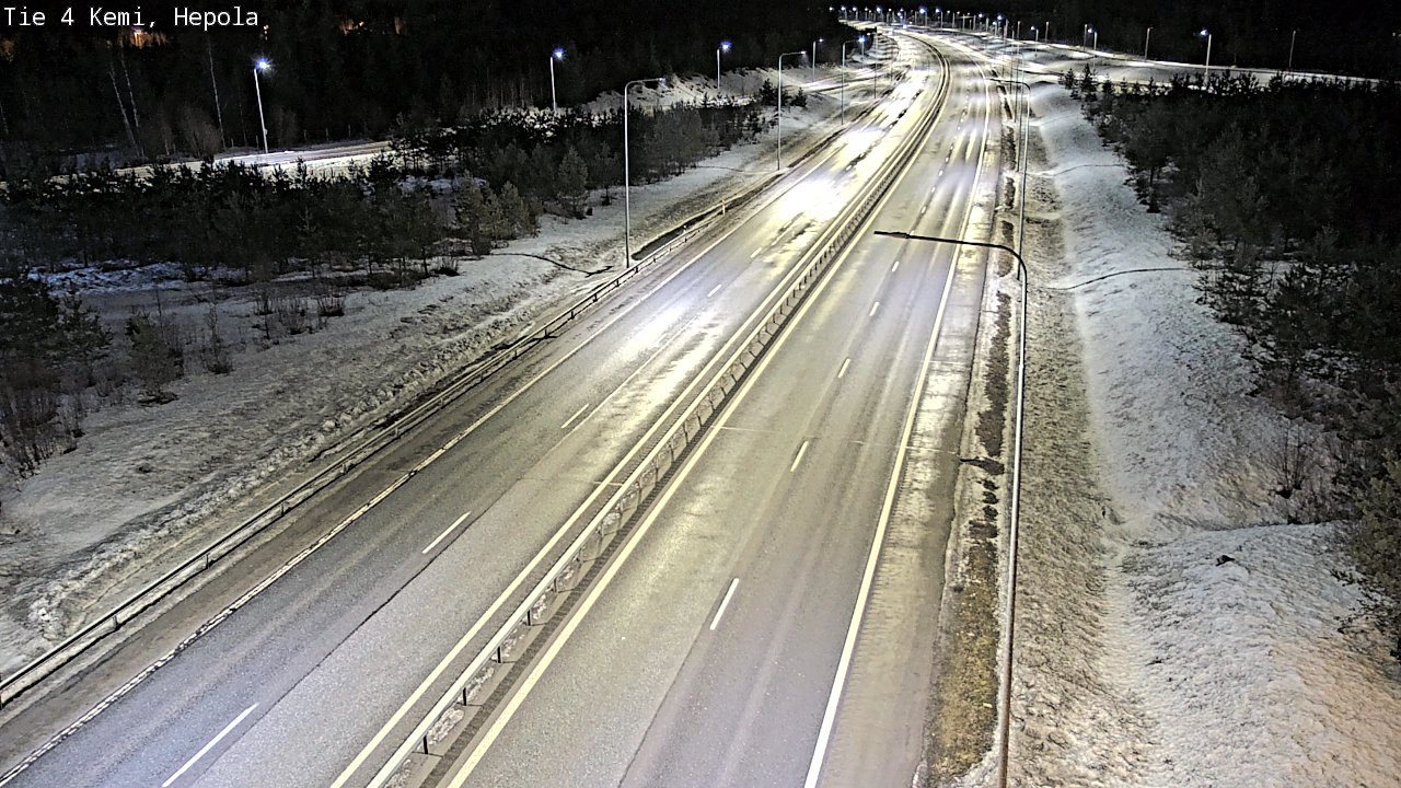 Kelikamerat Kuva Tie 4 Kemi, Hepola, Kemi, Lappi